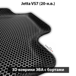 Передние автомобильные коврики ЭВА с бортами для Jetta VS7 (20-н.в.)
