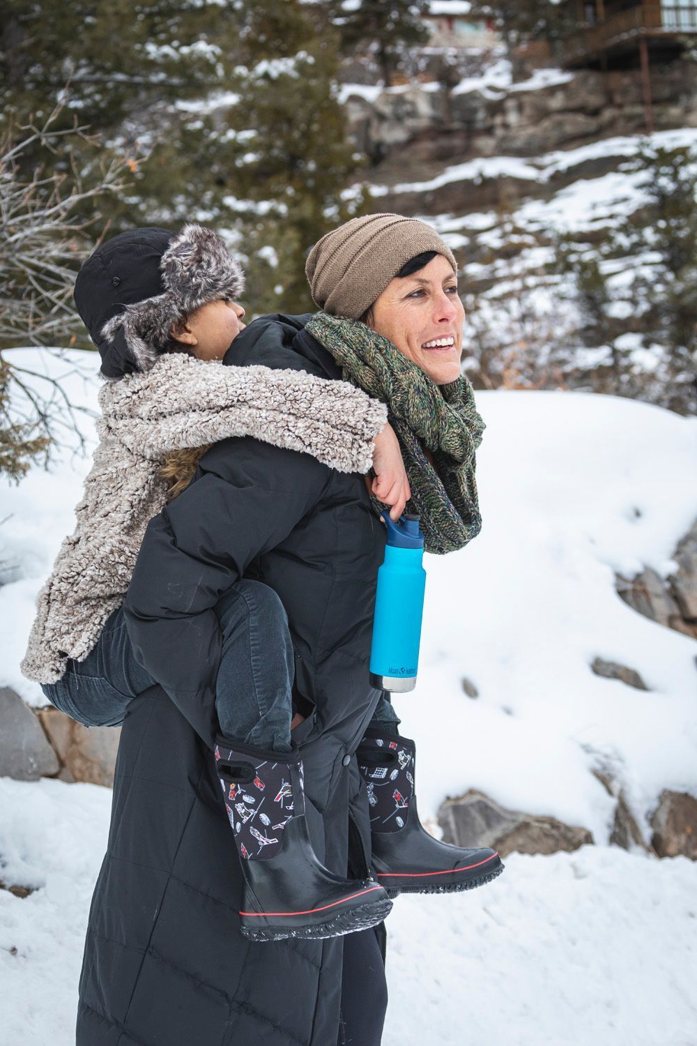 Детская термобутылка Klean Kanteen Insulated Kid Classic Narrow 12oz (355 мл) Hawaiian Ocean