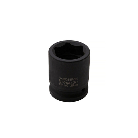 SI063430 Головка торцевая ударная 6-гранная ROSSVIK 3/4", 30мм