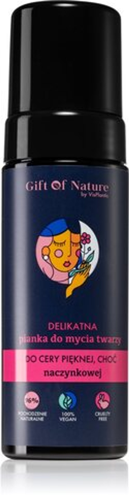 Vis Plantis Gift of Nature - очищающая пенка для чувствительной и раздраженной кожи /   170  ml  / GTIN 5907618130523