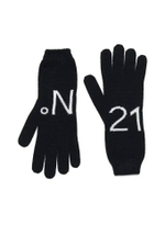 Перчатки №21 Черный/Белый логотип №21 *