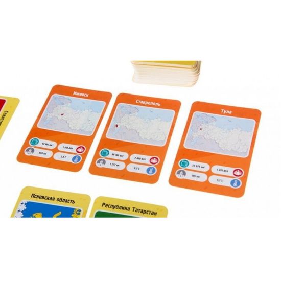 Настольная игра Это факт! Регионы России