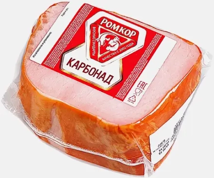 Карбонад Ромкор варено-копченый 300г