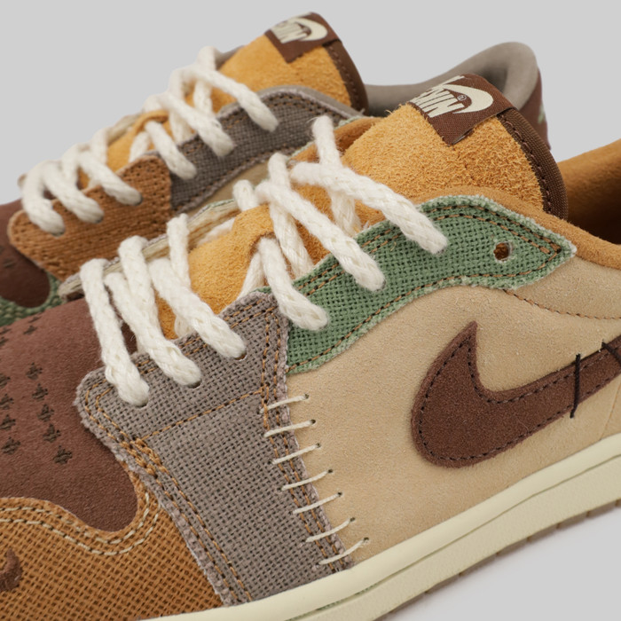 Кроссовки Jordan 1 Retro Low OG Zion Williamson Voodoo артикул:DZ7292-200 - купить в магазине Дайс