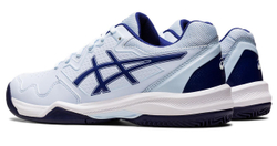 Женские Кроссовки теннисные Asics Gel-Dedicate 7 Clay - soft sky/dive blue