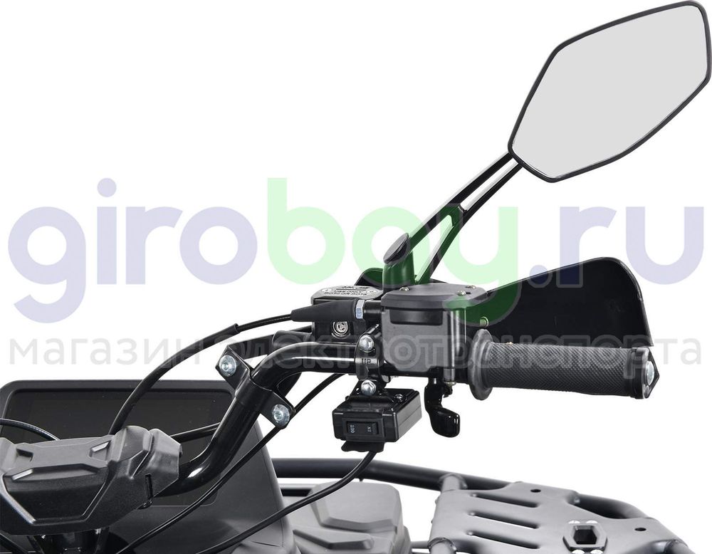 Бензиновый квадроцикл WHITE SIBERIA BARS 320 - Чёрный фото №10