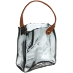 Ваза стеклянная «Молли» 14*17см серая