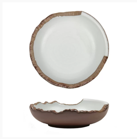 Блюдо,салатник,фарфор 175 мл, d 16cм, h 4,5cм,серия "Taiga" P.L.