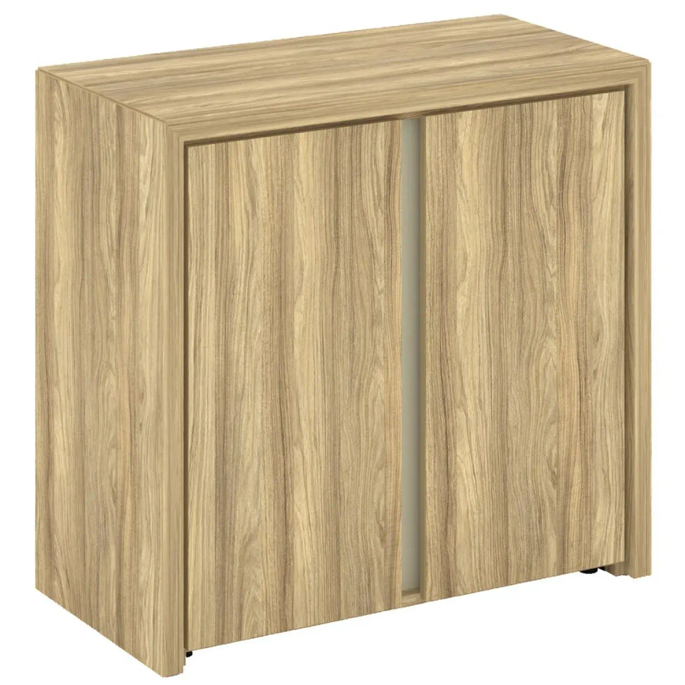 Шкаф Corner низкий шир 2низ. фасада ЛДСП COR.ST-3.1 Гикори песочный/Ваниль