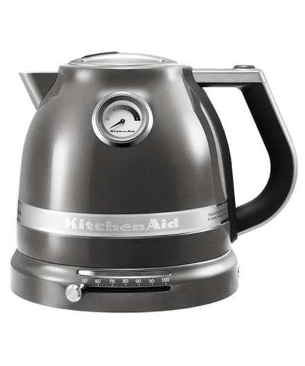 Kitchen Aid Электрический чайник Artisan 1.5л, серебряный медальон