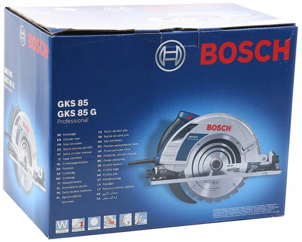Пила дисковая Bosch GKS 85 G