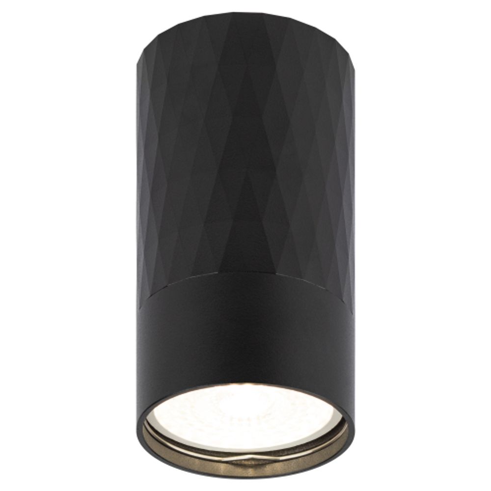 Светильник настенно-потолочный спот ЭРА OL31 BK MR16 GU10 IP20 черный | Накладные светильники