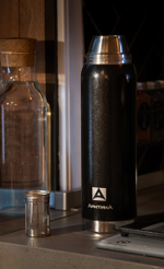 Арктика 900 мл с ситечком чёрный