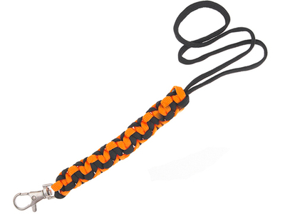 Темляк с карабином (Geoline Survival) Black&orange