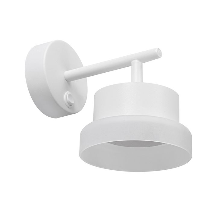 Светильник настенный Feron HL4600 OPAL 12W, 230V, GX53, белый