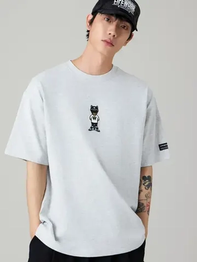 Футболка базовая с логотипом mini hipdok