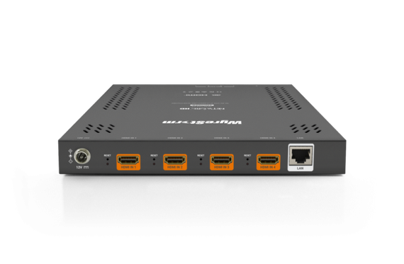 Wyrestorm NHD-124-TX - передатчик 4 HDMI 1.4, 4К30 (30 Гц 4:2:0), AVoIP, IP по протоколам H.264/H.265, PoE