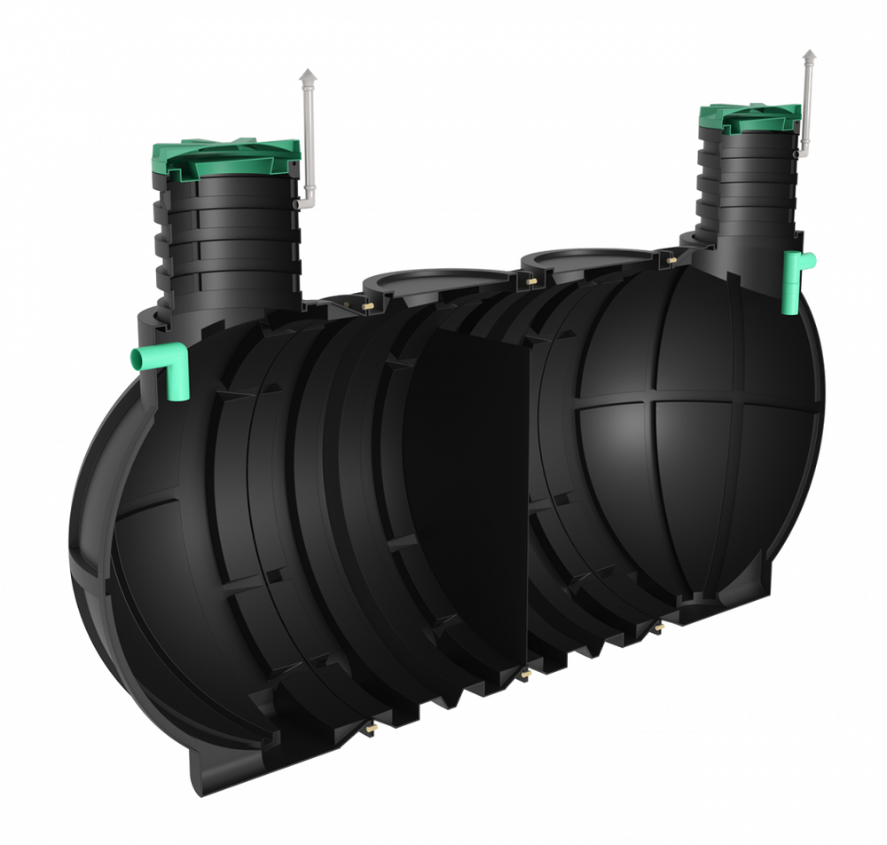 Пескоуловитель Мультпласт 20000 л.(5580x2400x2400см;815кг;) - арт.561614