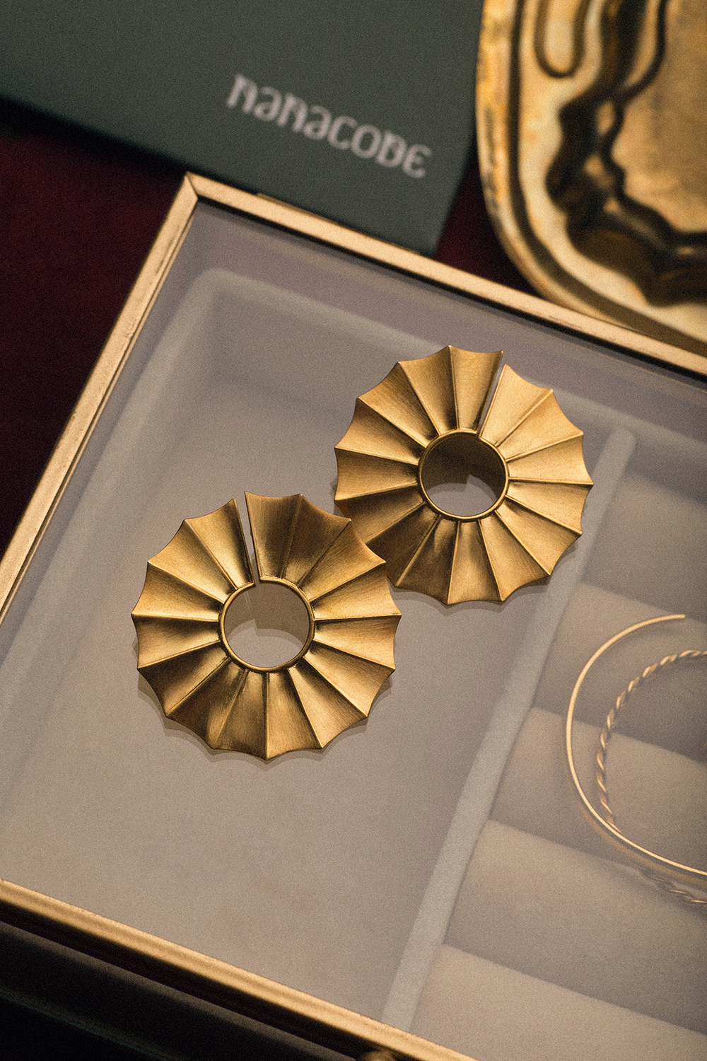 Серьги СОЛНЦЕ позолота