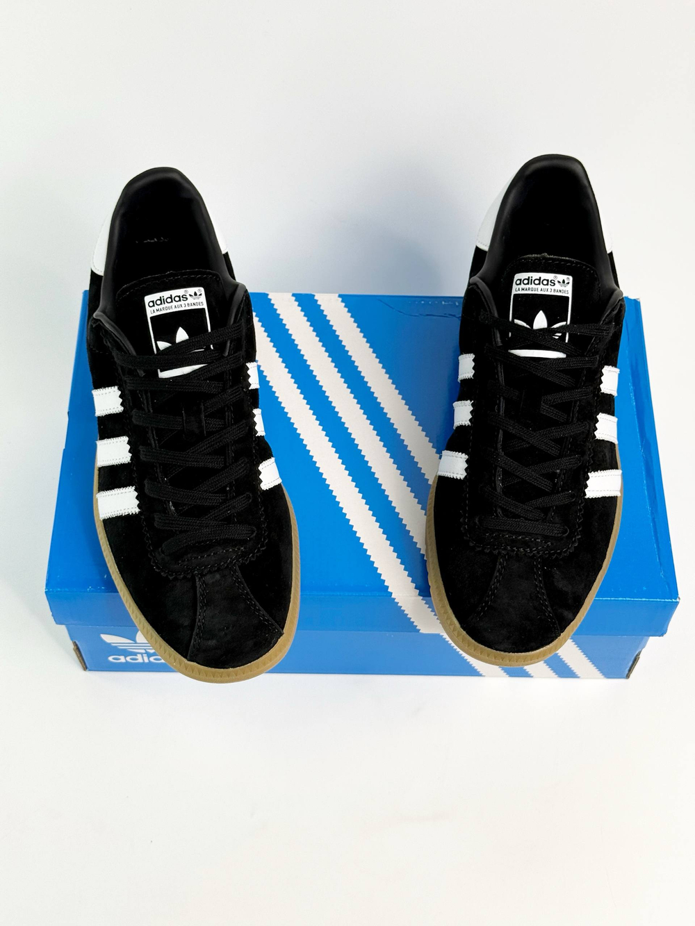 Кроссовки Adidas Bermuda #B198 (черн.)