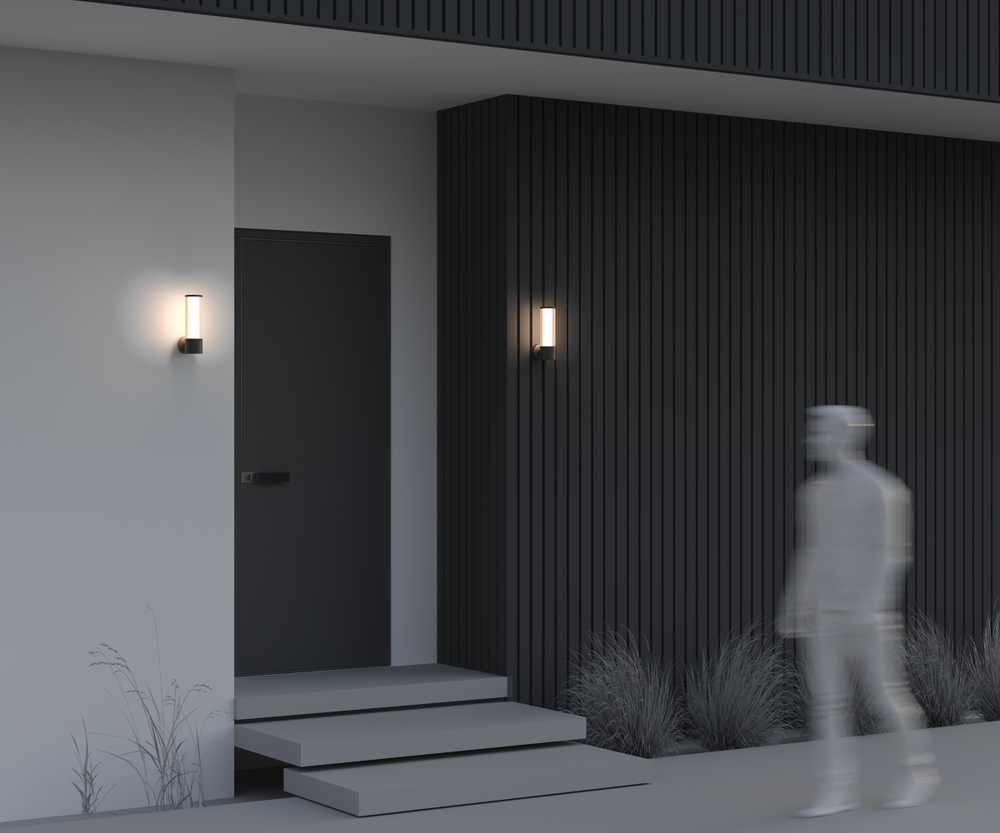 Уличный настенный светильник Outdoor O593WL-L8BR3K