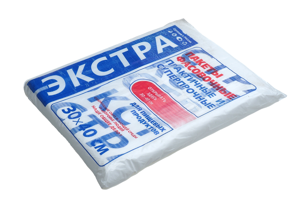 Пакет фасовочный ПНД евро Супер прочные экстра