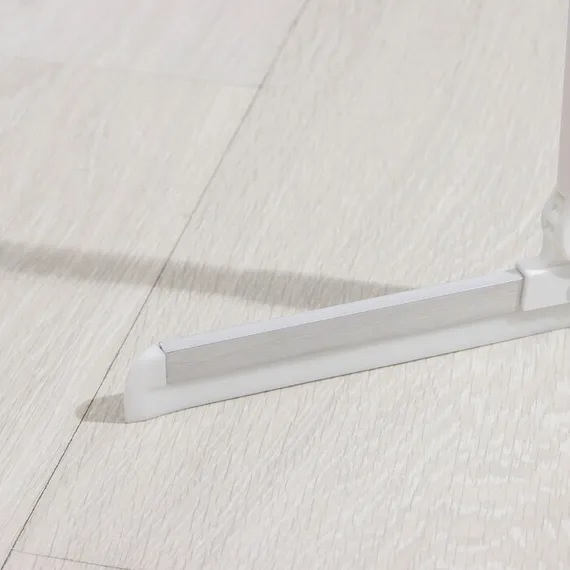 Водосгон для пола Доляна, силиконовый поворотный сгон 37 см, черенок из нержавеющей стали 74-124 см