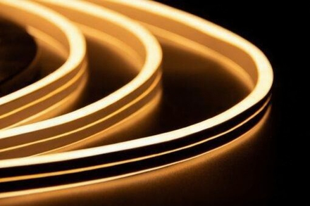 Гибкий Неон двусторонний 50 м., теплый белый, 8*16 мм., 24 В, TeamProf (TPF-FX816D-120-24V-W/WW)