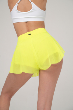 Shorts Double Fly Shadow, Yellow