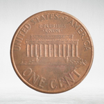 USA, 1 Cent, 1997 - Lincoln Memorial Cent, VF