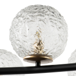 815287 Люстра BARI 8х10W(led) G9 ЧЕРНЫЙ МАТОВЫЙ/ЗОЛОТО