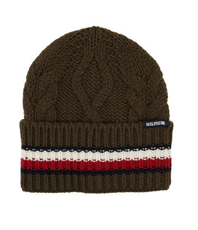 Шапка Tommy Hilfiger - хаки(AM0AM11506)