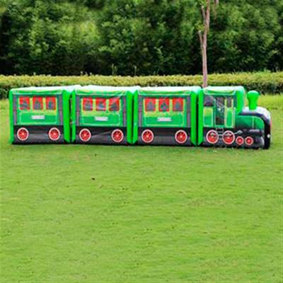 Надувная командная игра "Паровозик"