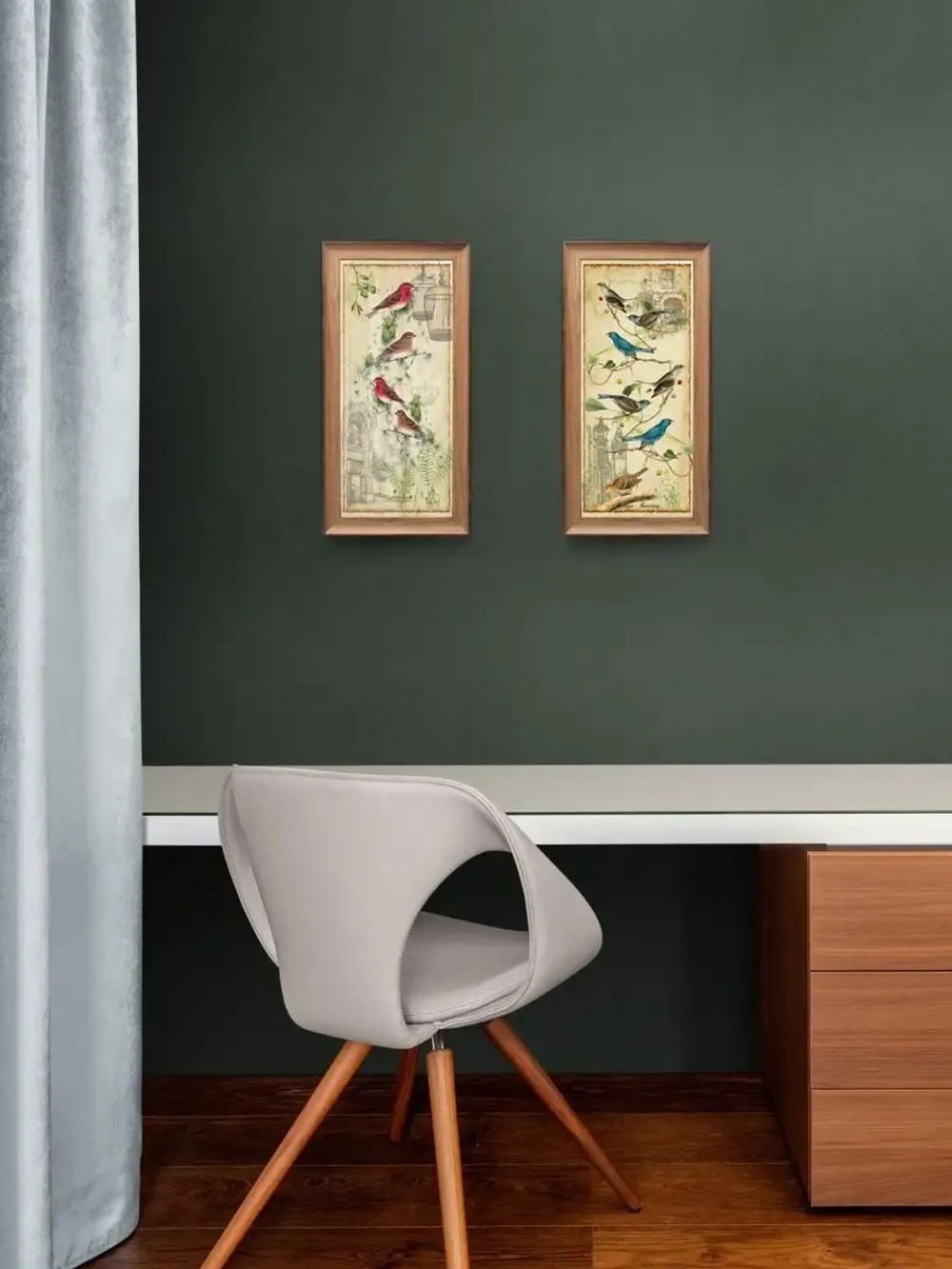 Картина на стену интерьерная 2 шт 42*20 см