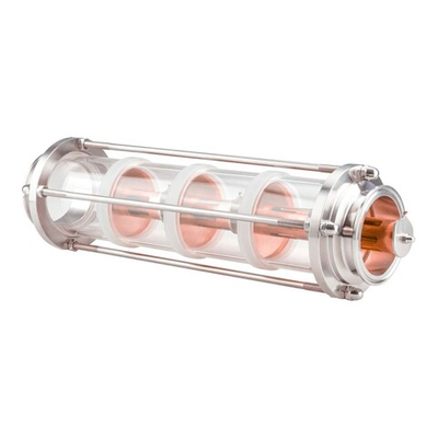 Медная колпачковая колонна, 4 этажа, 3 дюйма