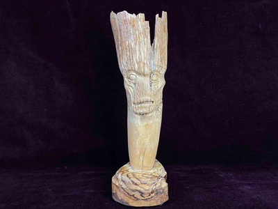 "Грут" бивень мамонта, кап