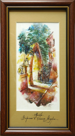 Ворота в стиле Модерн