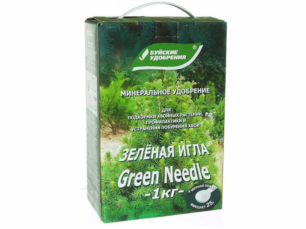 Удобрение Зеленая игла 1кг БХЗ