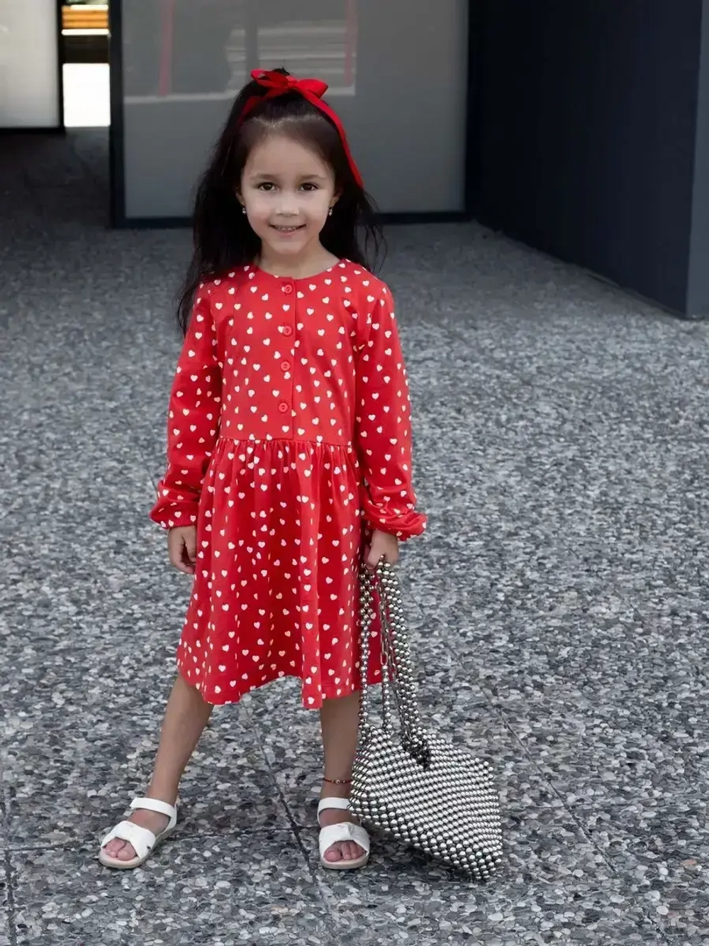 Платье для девочки в садик