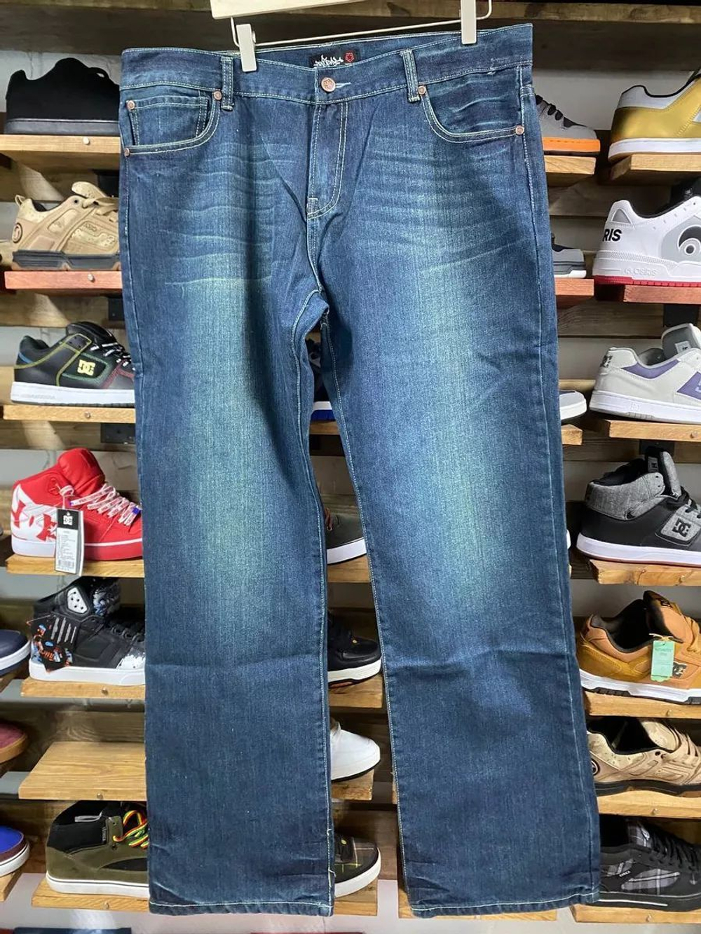 Джинсы прямые широкие трубы от Savitar Shoes Company