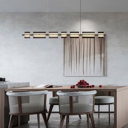 Подвесной светильник BRIAND LONG L168 Black