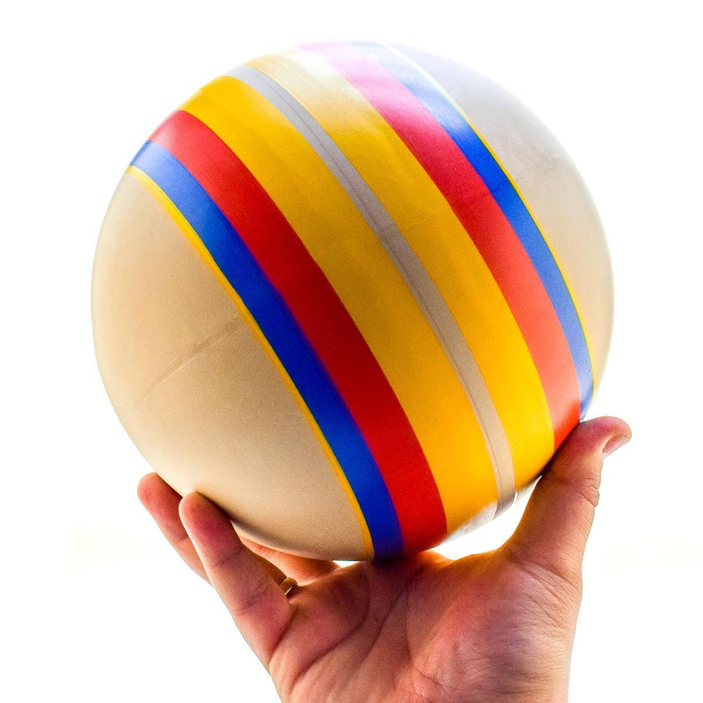 Мяч д. 200мм ЭКО ручное окраш. (Любой)