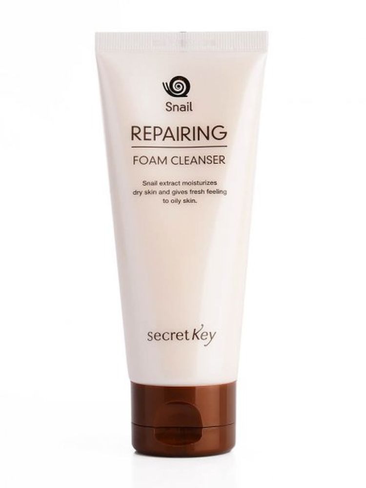 SECRET KEY Snail Repairing Foam Cleanser