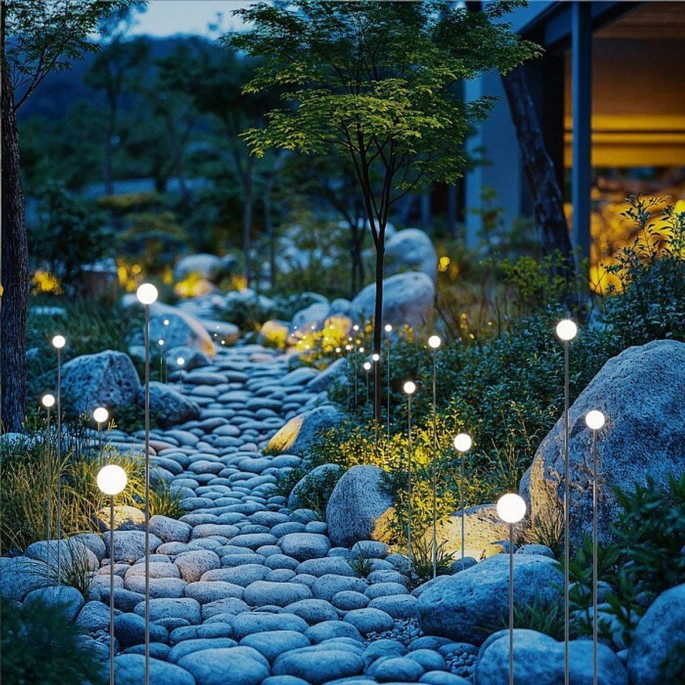 Наземный низкий светильник Odeon Light NOTTE 7123/1GLA