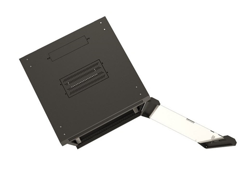 Шкаф серверный 19", 12U Hyperline TWB-1245-GP-RAL9004