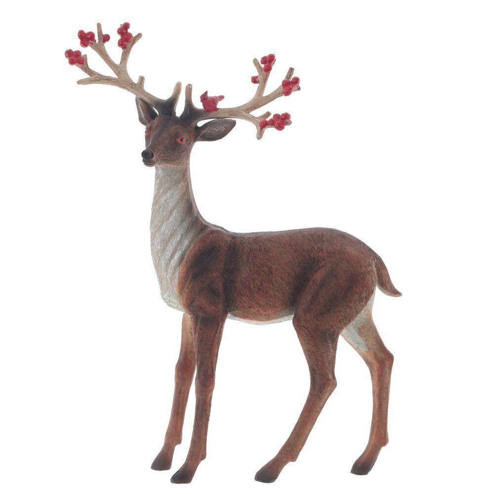 GAEM Фигурка декоративная "Олень", L25 W8,5 H35 см