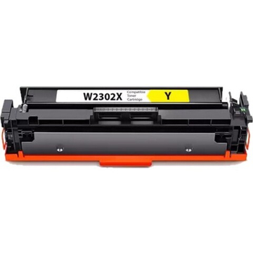 Картридж для HP Color LJ Pro 4203/4303 W2302X (230X) желтый (5,5K) Без Чипа! UNITON Premium