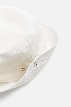 ZARA ПАНАМА ИЗ ХЛОПКА, ЭКРЮ