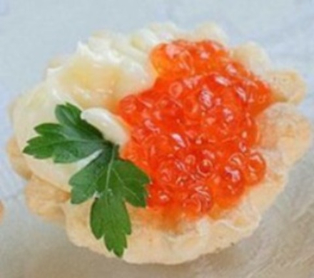 Тарталетка с икрой (15 гр.)