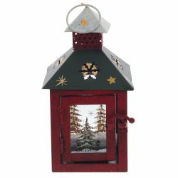 GAEM Подсвечник "Фонарь",L10 W10 H18,5 см, 2в.